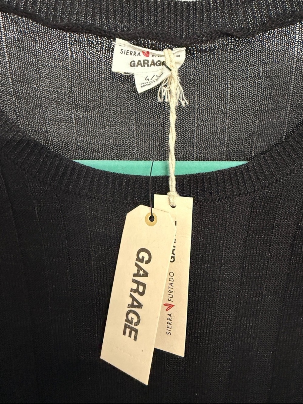Garage x SIERRA FURTADO Crew-neck Long sleeve (NWT)